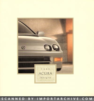 1995 Acura Brochure Cover