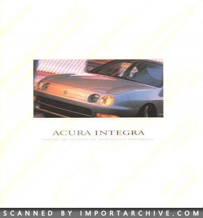 1997 Acura Brochure Cover