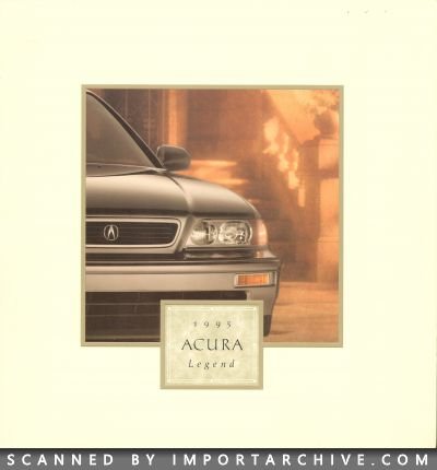 1995 Acura Brochure Cover