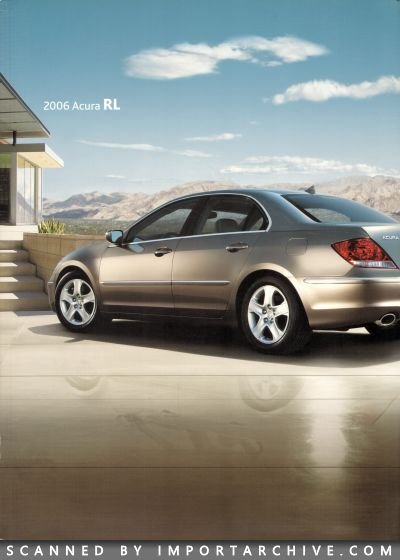 2006 Acura Brochure Cover