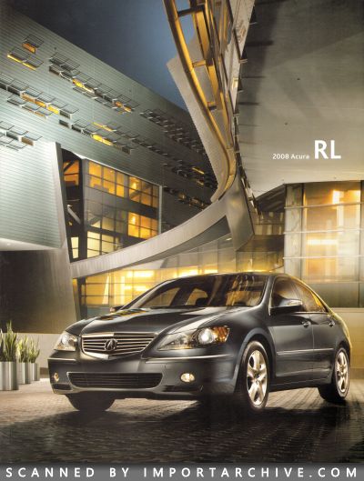 2008 Acura Brochure Cover