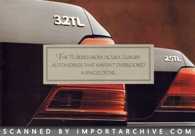 1996 Acura Brochure Cover