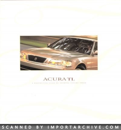 1997 Acura Brochure Cover
