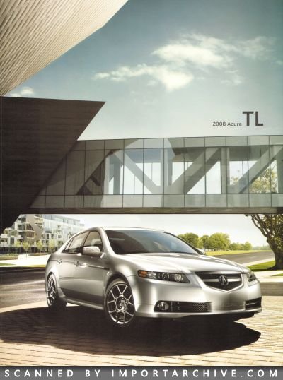 2008 Acura Brochure Cover