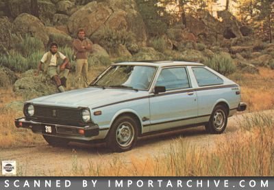 1980 Datsun Brochure Cover