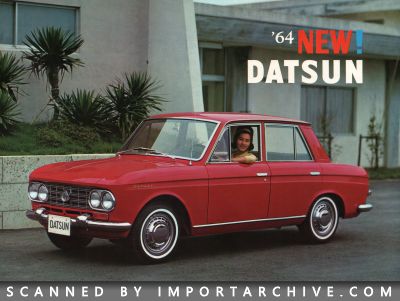 1964 Datsun Brochure Cover