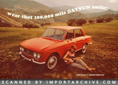 1966 Datsun Brochure Cover