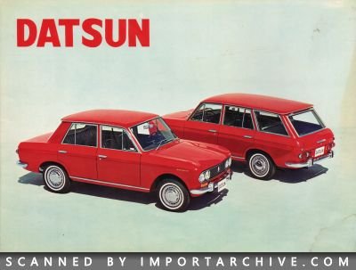 1966 Datsun Brochure Cover