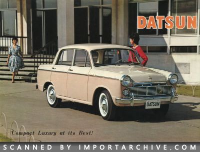 1962 Datsun Brochure Cover