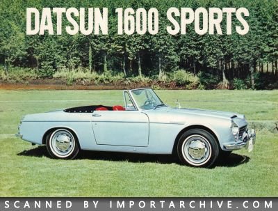 1966 Datsun Brochure Cover