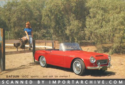 1966 Datsun Brochure Cover