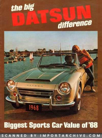 1968 Datsun Brochure Cover