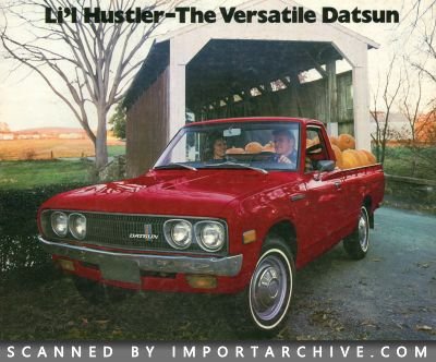 1975 Datsun Brochure Cover