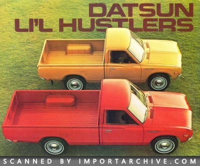 1976 Datsun Brochure Cover