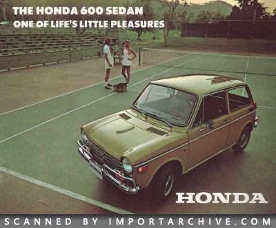 1972 Honda Brochure Cover