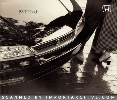 1997 Honda Brochure Cover