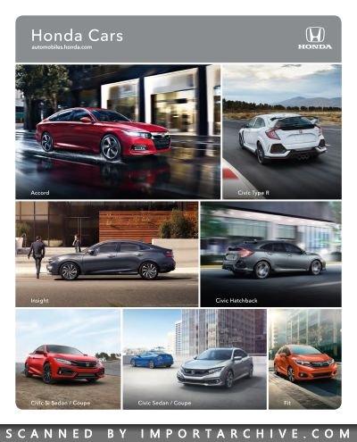 2020 Honda Brochure Cover