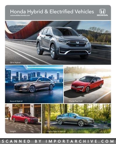 2020 Honda Brochure Cover