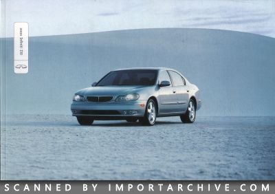 2000 Infiniti Brochure Cover