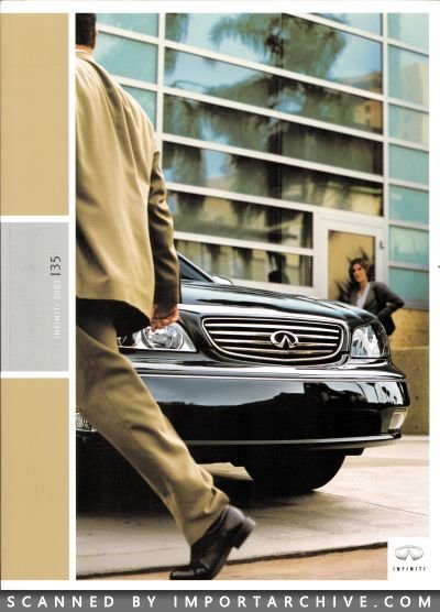 2003 Infiniti Brochure Cover