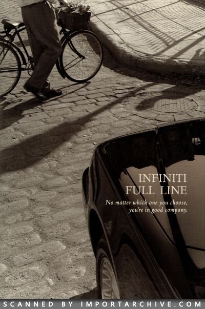 1997 Infiniti Brochure Cover