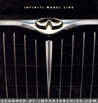 1998 Infiniti Brochure Cover