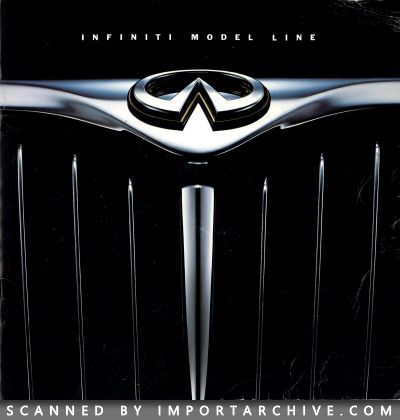 1998 Infiniti Brochure Cover