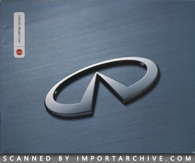 2000 Infiniti Brochure Cover