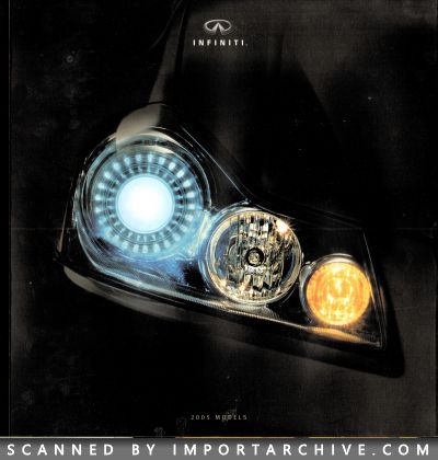 2005 Infiniti Brochure Cover