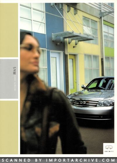 2003 Infiniti Brochure Cover