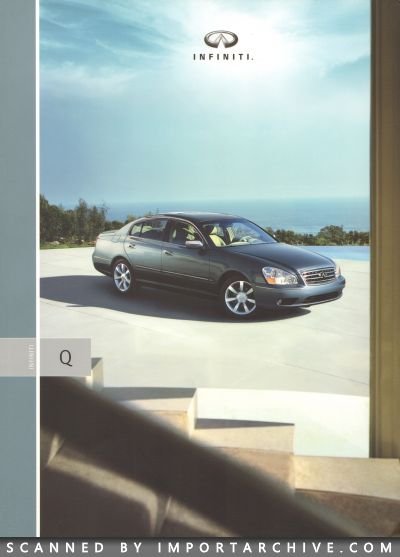 2005 Infiniti Brochure Cover