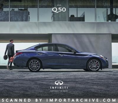 2021 Infiniti Brochure Cover