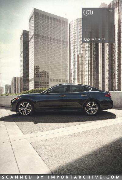 2016 Infiniti Brochure Cover