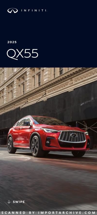 2025 Infiniti Brochure Cover