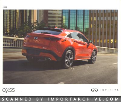 2025 Infiniti Brochure Cover