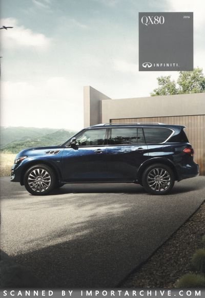 2016 Infiniti Brochure Cover