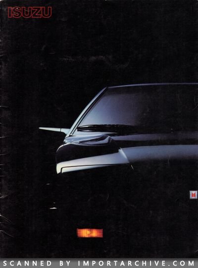 1983 Isuzu Brochure Cover
