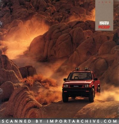 1992 Isuzu Brochure Cover