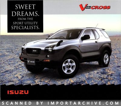 1999 Isuzu Brochure Cover