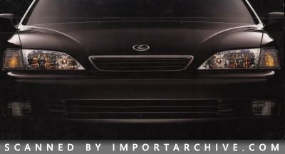 1997 Lexus Brochure Cover