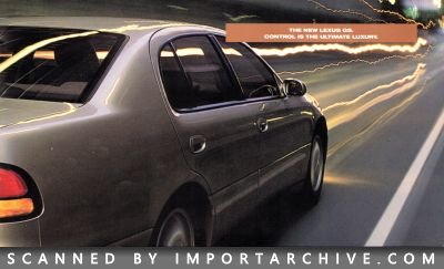1993 Lexus Brochure Cover