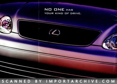 1998 Lexus Brochure Cover