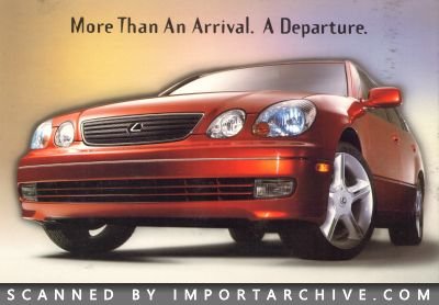 1998 Lexus Brochure Cover