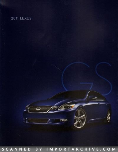 2011 Lexus Brochure Cover