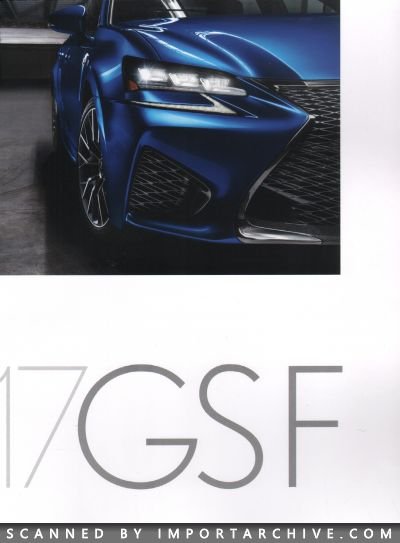 2017 Lexus Brochure Cover