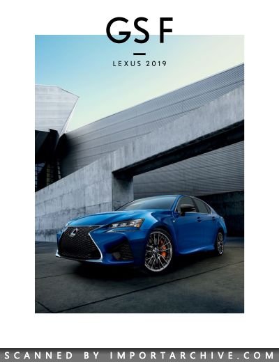 2019 Lexus Brochure Cover