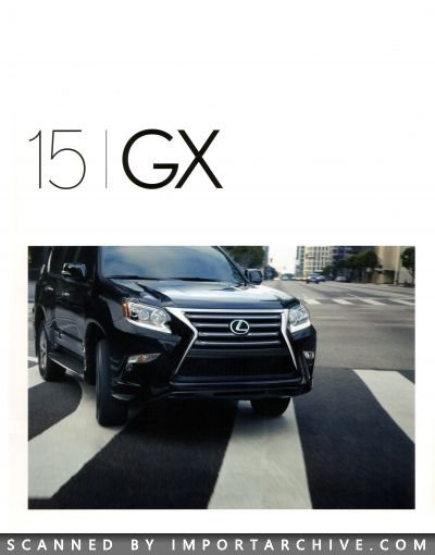 2015 Lexus Brochure Cover
