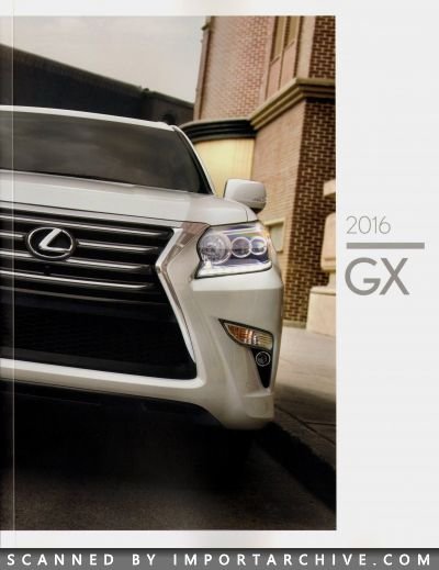 2016 Lexus Brochure Cover
