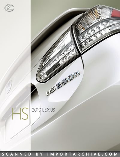 2010 Lexus Brochure Cover