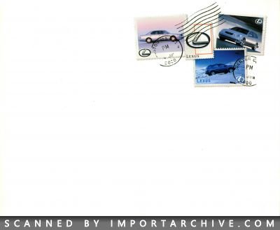 2000 Lexus Brochure Cover